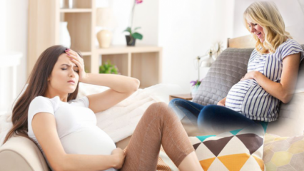 Causa rigidez abdominal durante a gravidez? 4 razões para tensão abdominal durante a gravidez