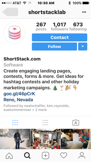 Espera-se que o Instagram adicione novos recursos aos perfis de negócios em 2017.