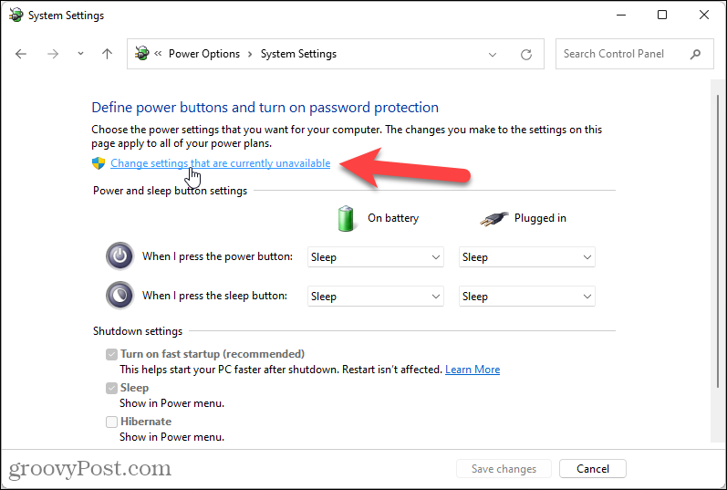 Alterar as configurações que atualmente não estão disponíveis no Windows 11