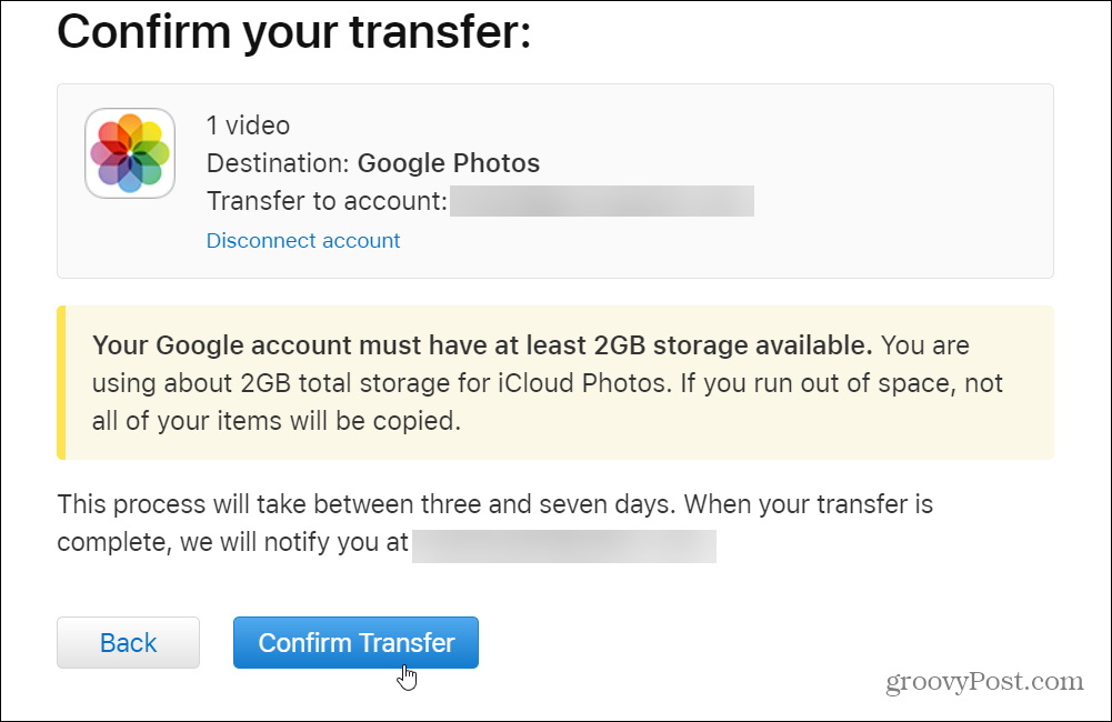 Como transferir suas fotos do iCloud para o Google Fotos