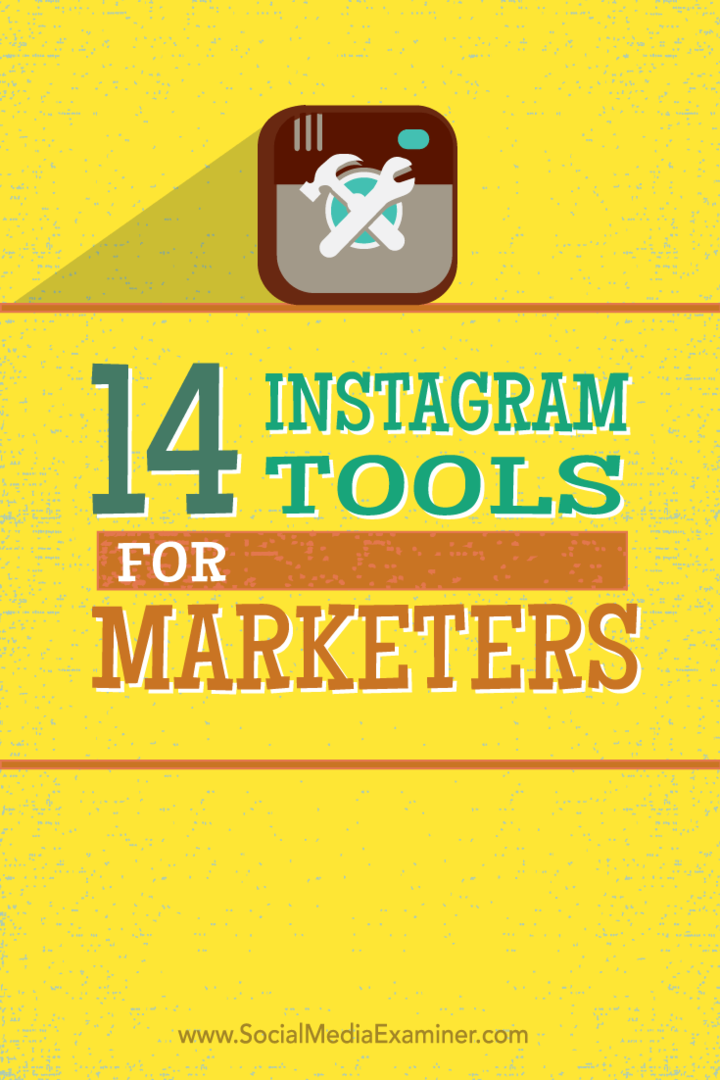 14 ferramentas do Instagram para profissionais de marketing: examinador de mídia social