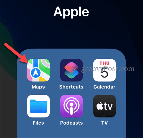 Baixe o Apple Maps para uso offline