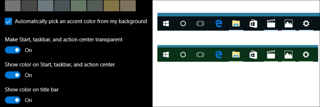 Atualizar cores do Windows 10 nas configurações de personalização