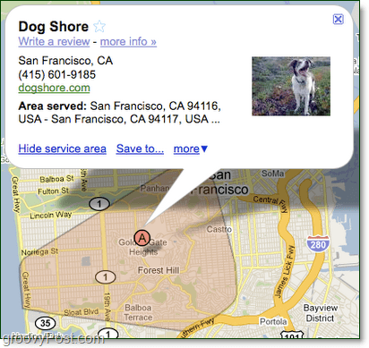 Empresas locais recebem mapas da área de serviço com o Google Places [groovyNews]