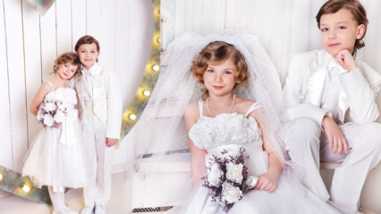 O que vestir no casamento? Modelos de vestido de noiva infantil e sugestões
