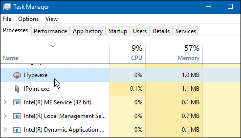 O que é o iType.exe e o que ele faz?