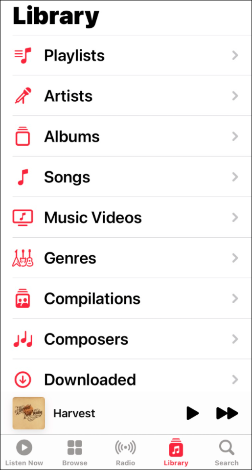 biblioteca adicione sua própria música ao apple music