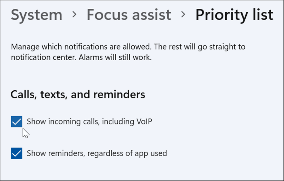 Como usar o Focus Assist no Windows 11