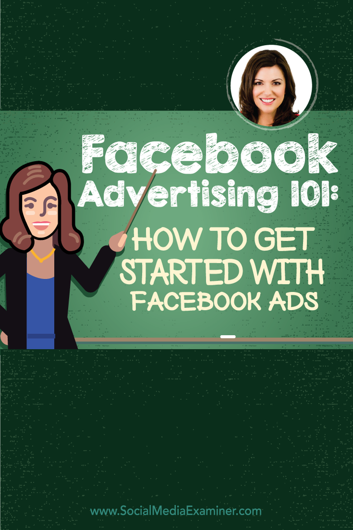 Publicidade no Facebook 101: Como começar a usar os anúncios do Facebook: examinador de mídia social