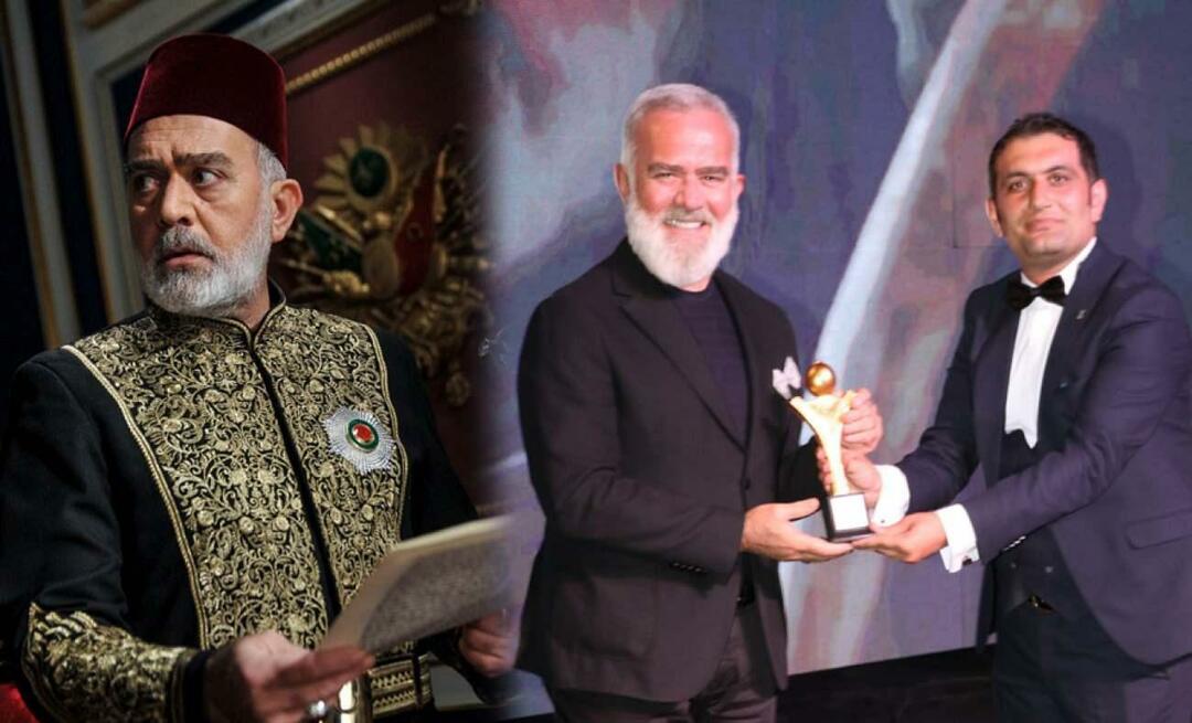 Bahadır Yenişehirlioğlu foi eleito o melhor ator do ano!