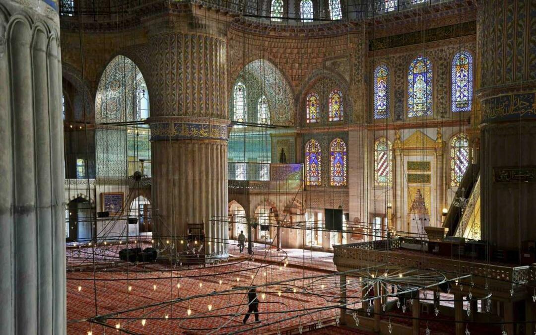 Características da Mesquita de Sultanahmet