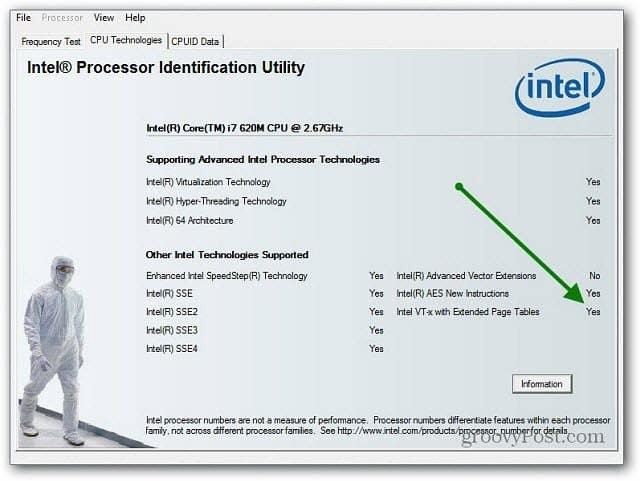 Tecnologia da CPU do processador Intel