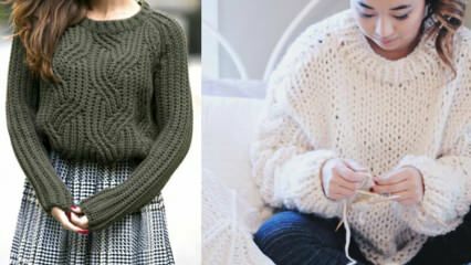 Como tricotar um tecido de mosca? Modelos de tricô inverno 2020
