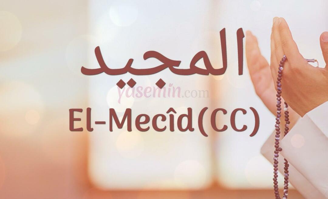 O que al-Majid (cc) significa? Por que o rosário da Essência de Al-Macid (cc) é preferido?