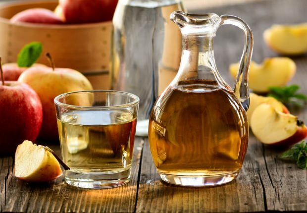 Receita de vinagre de maçã orgânico