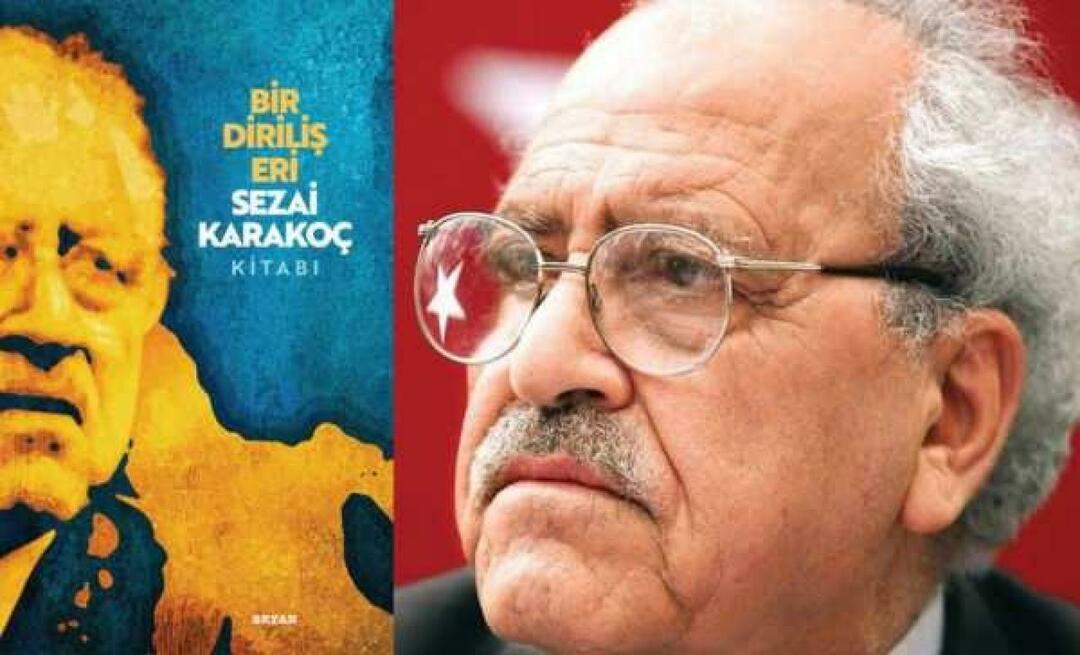 Escritores mestres se reuniram com o nome de Poeta da Ressurreição Sezai Karakoç! Aqui está "Um Soldado da Ressurreição Sezai Karakoç"