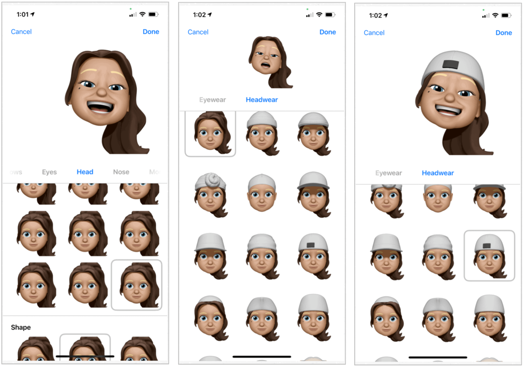 memoji iOS 14