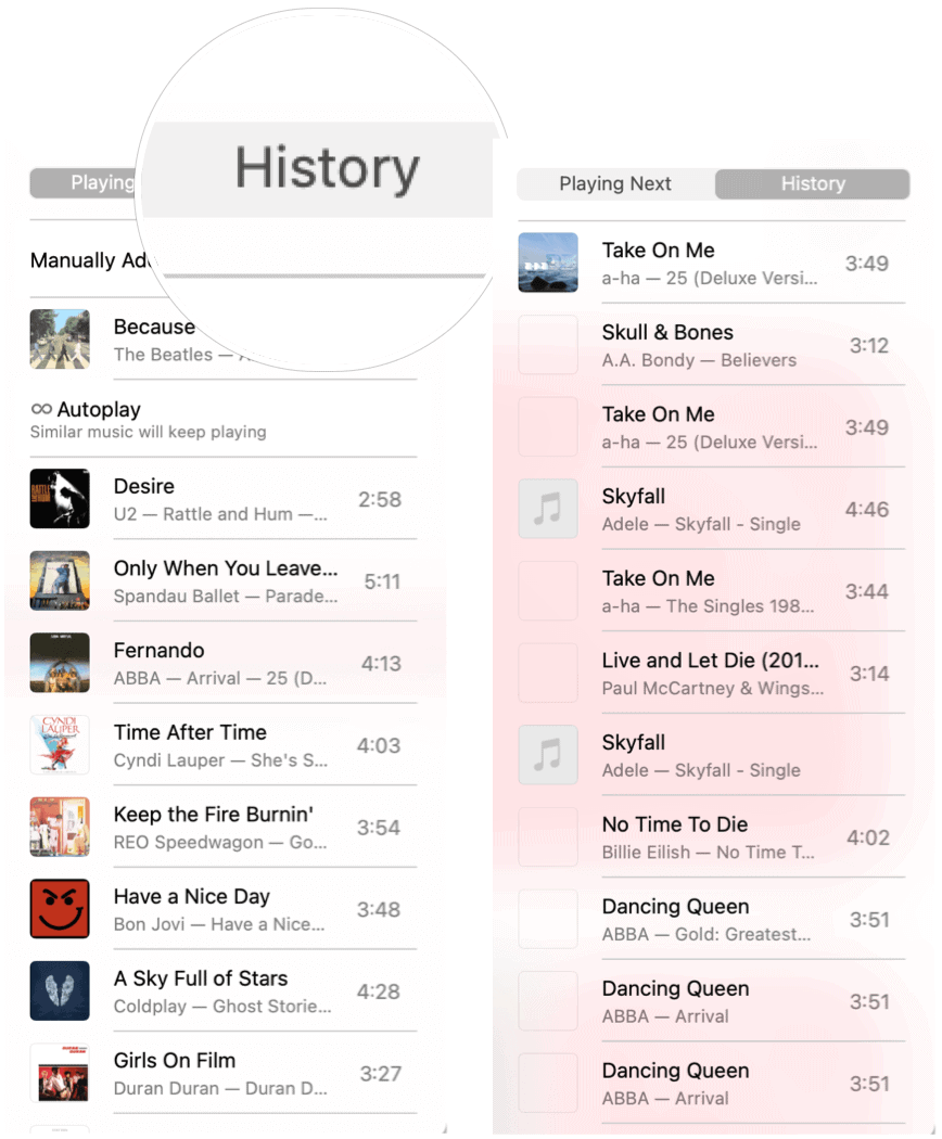 História da Apple Music