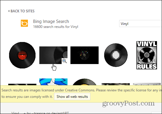 Pesquisa de imagens do Bing