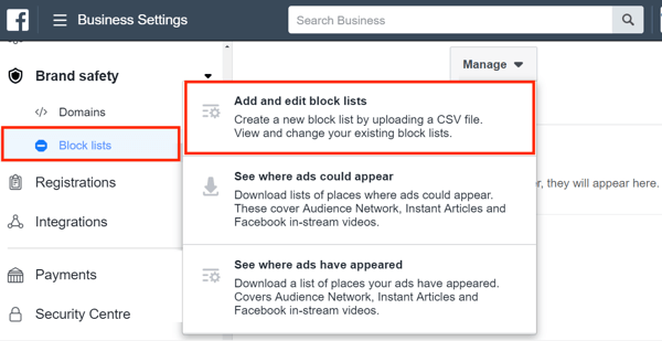 Use o Facebook Business Manager, Etapa 14.