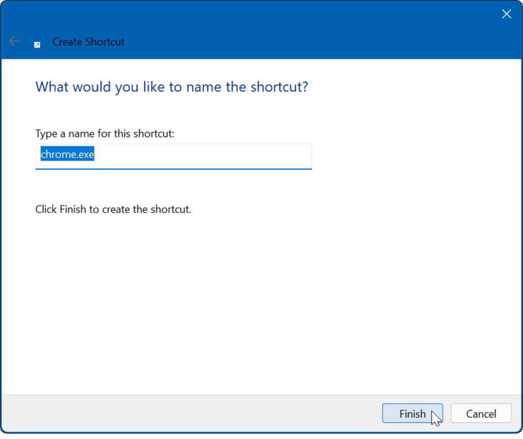 nomear atalhos para iniciar aplicativos durante a inicialização no Windows 11