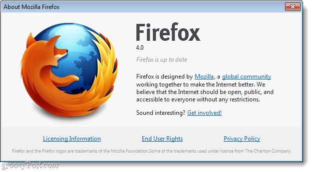 Firefox 4 está atualizado