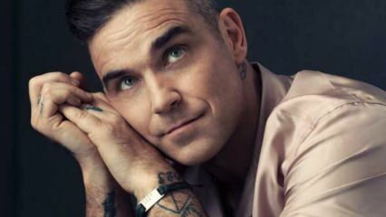 Declaração de Robbie Williams, que sobreviveu ao leito de morte com a dieta de peixes