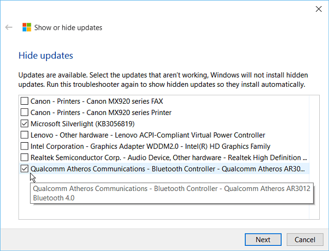 Windows 10: Bloquear atualizações automáticas do Windows com o utilitário (KB3073930)