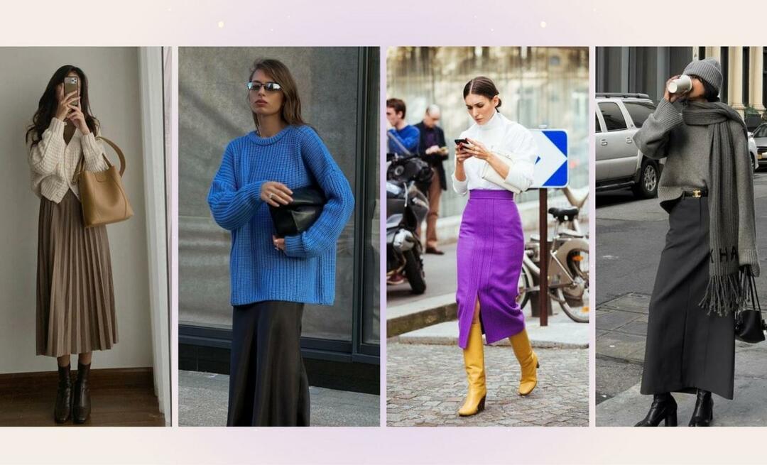 Como combinar saia no inverno? O que vestir com uma saia longa hijab? Os modelos de saia plissada mais estilosos