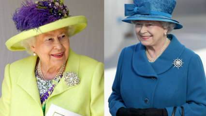 Qual é o segredo do broche que a Rainha Elizabeth usou? Queen II. Broches deslumbrantes de Elizabeth