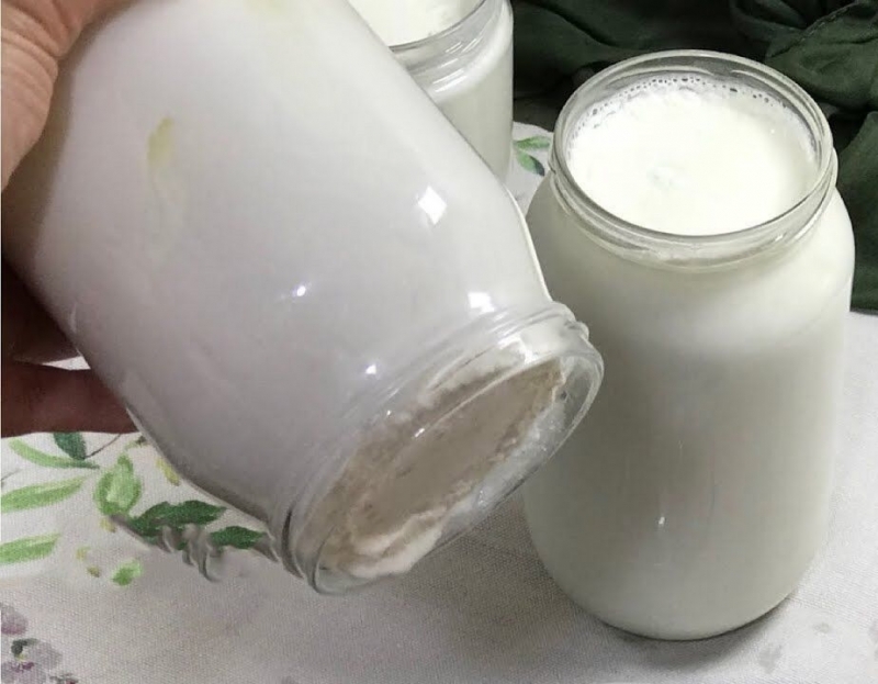 Qual é a maneira mais fácil de preparar iogurte? Como fazer iogurte prático em casa? Iogurte como pedra em jarra