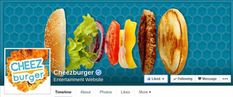 imagem da capa do cheezburger facebook