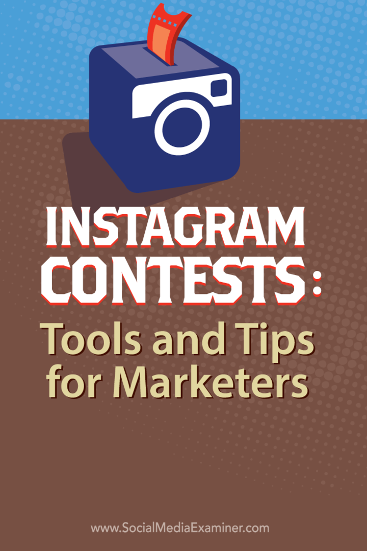 Concursos do Instagram: ferramentas e dicas para profissionais de marketing: examinador de mídia social