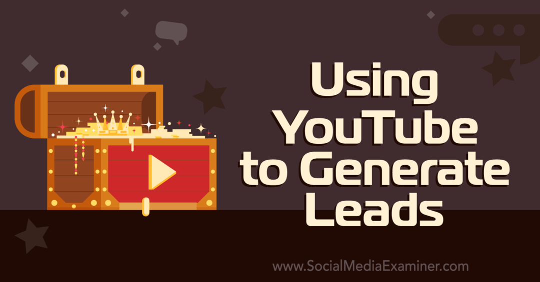 Usando o YouTube para gerar leads-Social Media Examiner