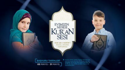 Condições do concurso e prêmios para as crianças da Diyanet por "Beautiful Reading the Quran"
