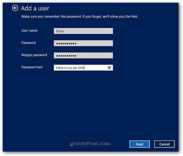 Crie uma conta local no Windows 8 e faça login sem conexão com a Internet