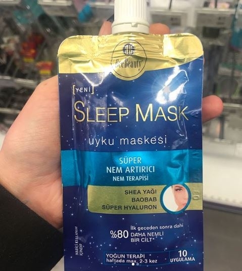 Abelha beleza máscara de sono opini? O