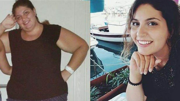 Menina de 19 anos perdeu 57 quilos de vida mudou