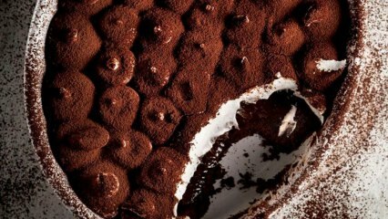 Receita de torta de tiramisu de chocolate