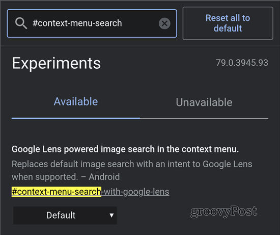 A pesquisa do Google Lens Chrome ativar