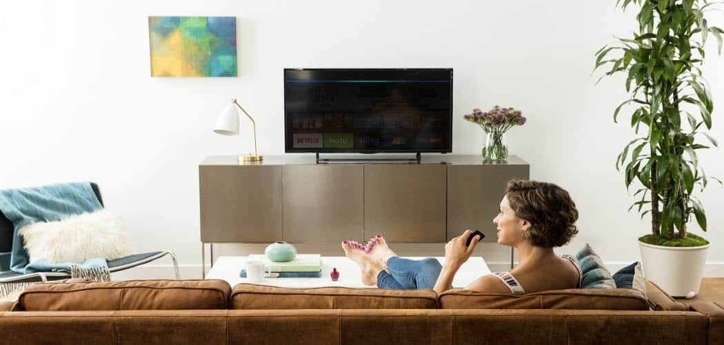 Sala de estar da Amazon Fire TV Alexa Em destaque