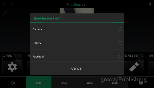 PicShop Android carregar imagem