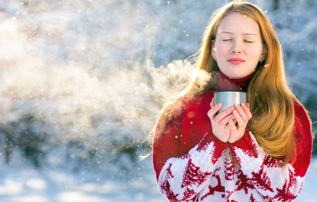 Consumir bebidas quentes no inverno devido a doenças