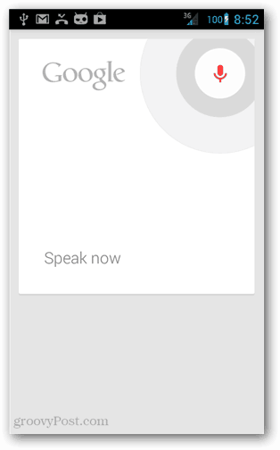 Lista de comandos de voz do Google Now