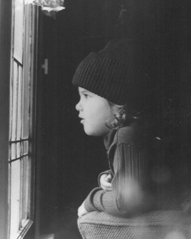 Foto de infância de Jennifer Aniston