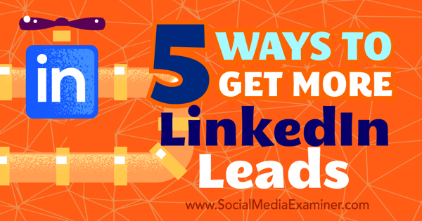 leads do perfil do LinkedIn