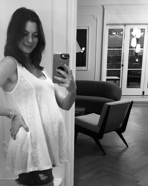 Anne Hathaway grávida pela segunda vez