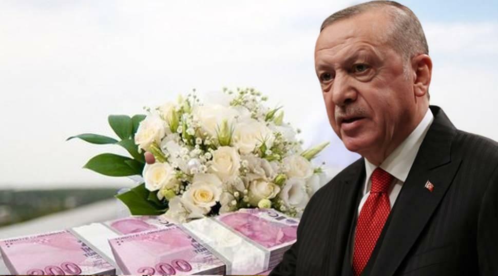 Declaração de empréstimo de casamento do presidente Erdoğan
