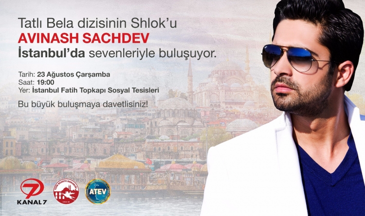 Avinash Sachdev se reúne com fãs na Turquia