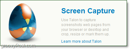 Talon é um complemento do navegador para capturas de tela